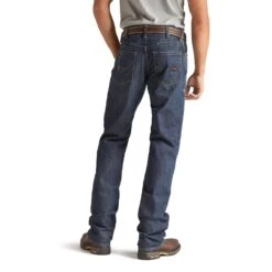 'Ariat' Men's FR M4 Basic Boot Cut - Shale -Ariat Deals Store 10012555 back 1024x1024@2x