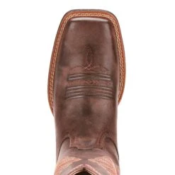 'Ariat' Women's 11" Round Up Rio Western Square Toe - Naturally Distressed Brown -Ariat Deals Store 10025038 toe 1024x1024@2x