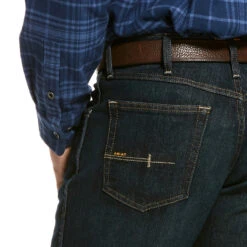 'Ariat' Men's Rebar M4 Low Rise Stackable Straight Leg - Blackstone -Ariat Deals Store 10027734 detail02 1024x1024@2x