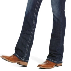 'Ariat' Women's R.E.A.L. Low Rise Stretch Rosy Whipstitch Boot Cut - Lakeshore -Ariat Deals Store F16 WMS WEST 10018351 detail01 1024x1024@2x
