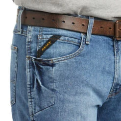 'Ariat' Men's Rebar M4 Relaxed DuraStretch Boot Cut - Blue Haze 8 'Ariat' Men's Rebar M4 Relaxed DuraStretch Boot Cut - Blue Haze -Ariat Deals Store F18 MNS WORK 10021854 detail02 1024x1024@2x