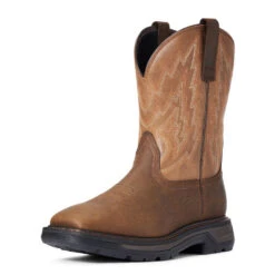 'Ariat' Men's Big Rig EH WP Soft Toe - Rye Brown -Ariat Deals Store F20 MNS WORK 10033963 3 4 front 1024x1024@2x