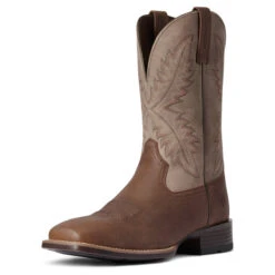 'Ariat' Men's Rawly Ultra Square Toe - Brown -Ariat Deals Store F21 MNS WEST 10038370 3 4 front 1024x1024@2x