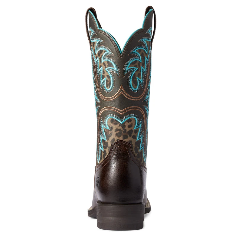 'Ariat' Women's Lonestar Square Toe - Brown 5 'Ariat' Women's Lonestar Square Toe - Brown - Image 5
