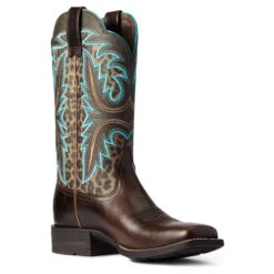 'Ariat' Women's Lonestar Square Toe - Brown 11 'Ariat' Women's Lonestar Square Toe - Brown -Ariat Deals Store F21 WMS WEST 10038276 medial 1024x1024@2x