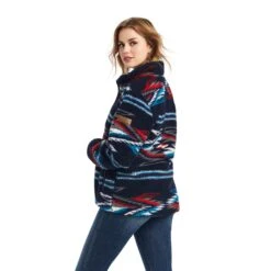 'Ariat' Women's Fleece Chimayo Jacket - Chimayo Jacquard Sherpa -Ariat Deals Store F22 WMS WEST 10042189 back 1024x1024@2x