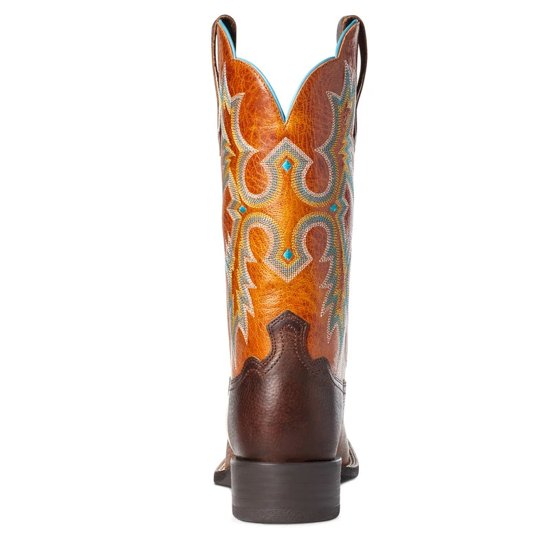 'Ariat' Women's Tombstone Western Square Toe - Hickory 3 'Ariat' Women's Tombstone Western Square Toe - Hickory - Image 3