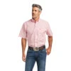 'Ariat' Men's Keith Straight Classic Short Sleeve - Poppies